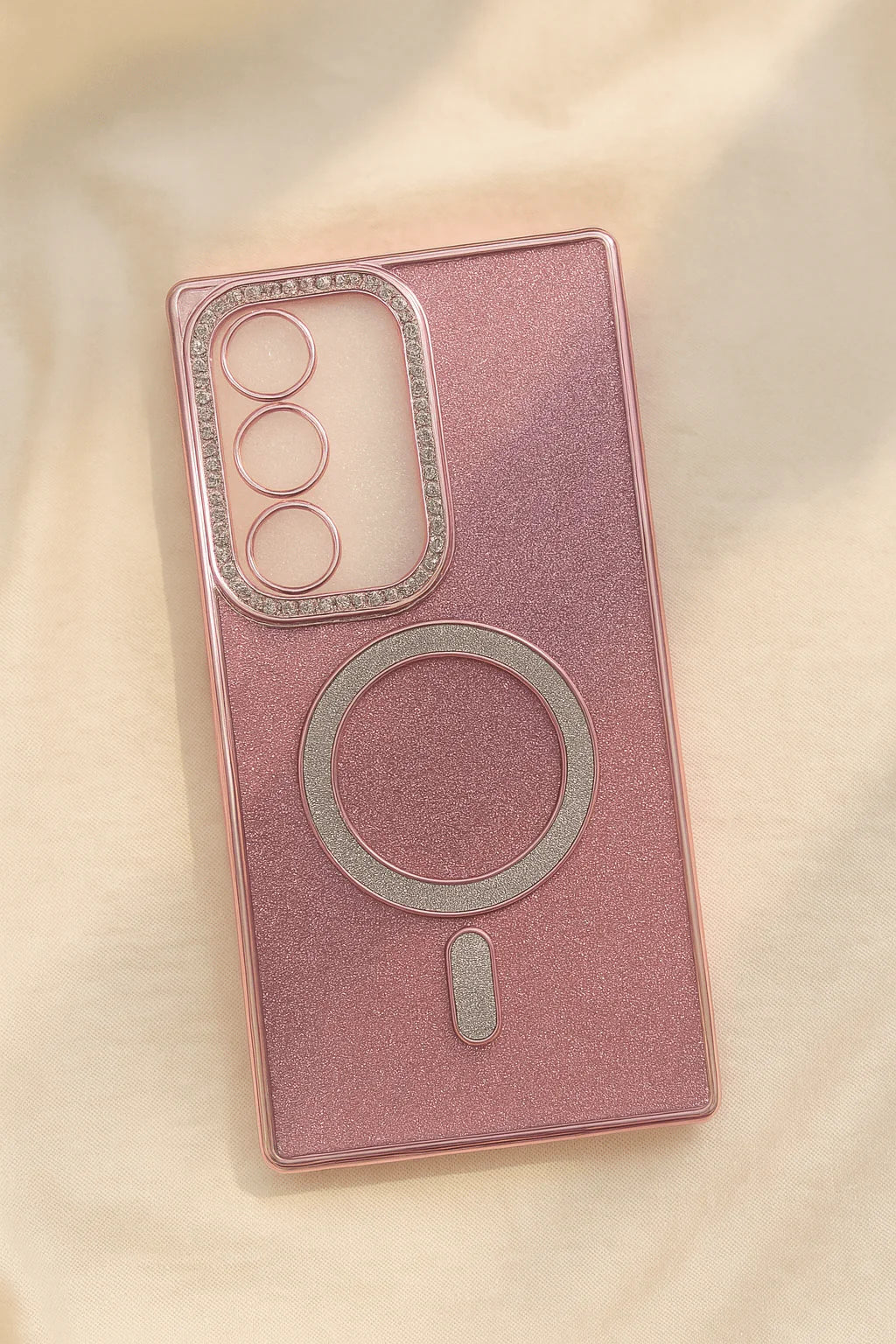 Glitter Magnetic Ring Mobile Case